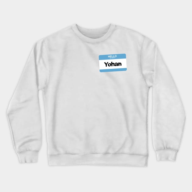 My Bias is Yohan Crewneck Sweatshirt by Silvercrystal